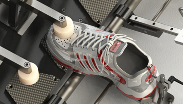 成品鞋曲折試驗機(後跟起)